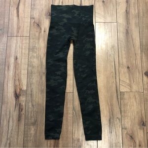 Spanx camo green leggings